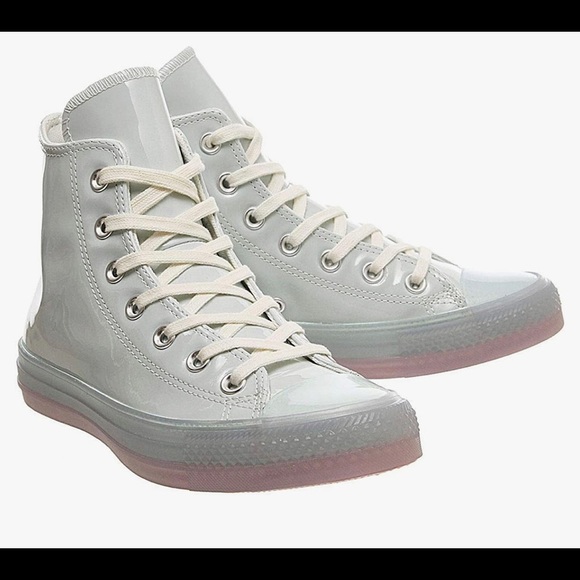 Converse Chuck Taylor All Star Unisex Teal & Pink High Top Sneakers - Picture 1 of 8